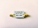 433 MHz 433.92 MHz Bandpass Filter with 140 kHz Bandwidth