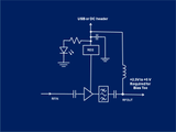 Filtered GPS L1 1575 MHz Low Noise Amplifier LNA; 21dB Gain with Output Bias Tee