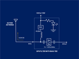 1575 MHz GPS L1 Band Pass Filter w/ USB BIAS-TEE +3.3V