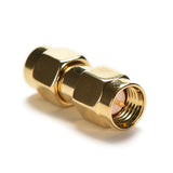 SMA Male to SMA Male Plug RF Adapter