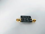 CBRS 3.5 GHz Bandpass filter; 3300-3700 MHz; 3550-3700 MHz; 27 dBm Max