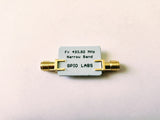 433 MHz 433.92 MHz Bandpass Filter with 140 kHz Bandwidth