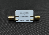 2155 MHz Bandpass Filter (2110-2200 MHz band)