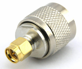 N (M) Male to SMA (M) Male RF Adapter