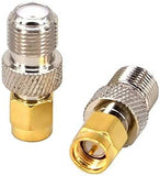 SMA Male to F Female RF Adapter