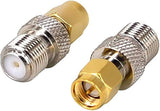 SMA Male to F Female RF Adapter