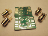 LFCN HFCN Filter Design Kit for Mini-Circuits LTCC Filters; 2 PCBs; 4 SMA-F connectors