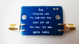 AIS Filtered Low Noise Amplifier with BIAS TEE 160-164 MHz