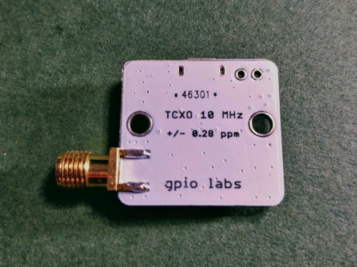 10 MHz Oscillator TCXO 10 MHz +/- 0.28 ppm TCXO – GPIO LABS