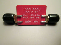 Frequency Doubler Input 1.25-3 GHz; Output 2.5-6 GHz with Excellent Harmonic Suppression
