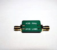 435 MHz Bandpass Filter Band Pass; 10 MHz Bandwidth; Passband 430 - 440 MHz