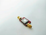 Tiny Low Noise Amplifier 10-4000MHz. Wide 3.6V-24V supply; reverse polarity protected