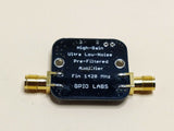 Low Noise Amplifier Filtered Hydrogen Line 1420 MHz LNA *32 dB* Gain LNA